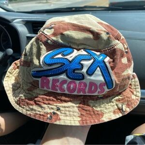 Chrome Hearts Sex Records Bucket Hat